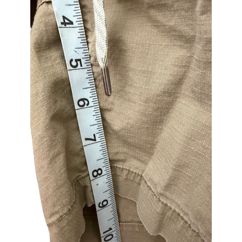 Vuori Men's Ripstop Shorts Brown Size M (FITS SMALL/MEDIUM) Distressed Flaws - Picture 6 of 6